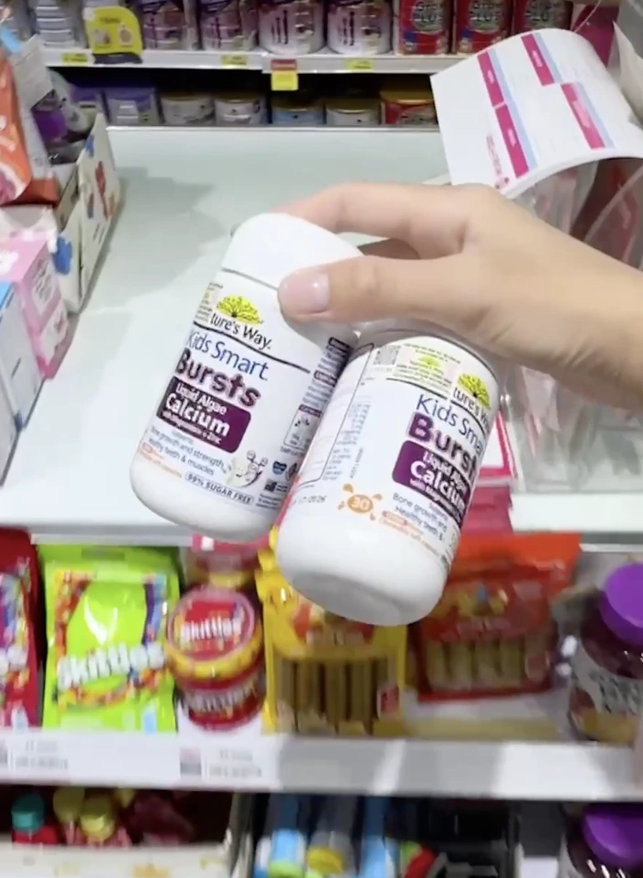 Viên nhai bổ sung canxi chiết xuất từ Tảo đỏ