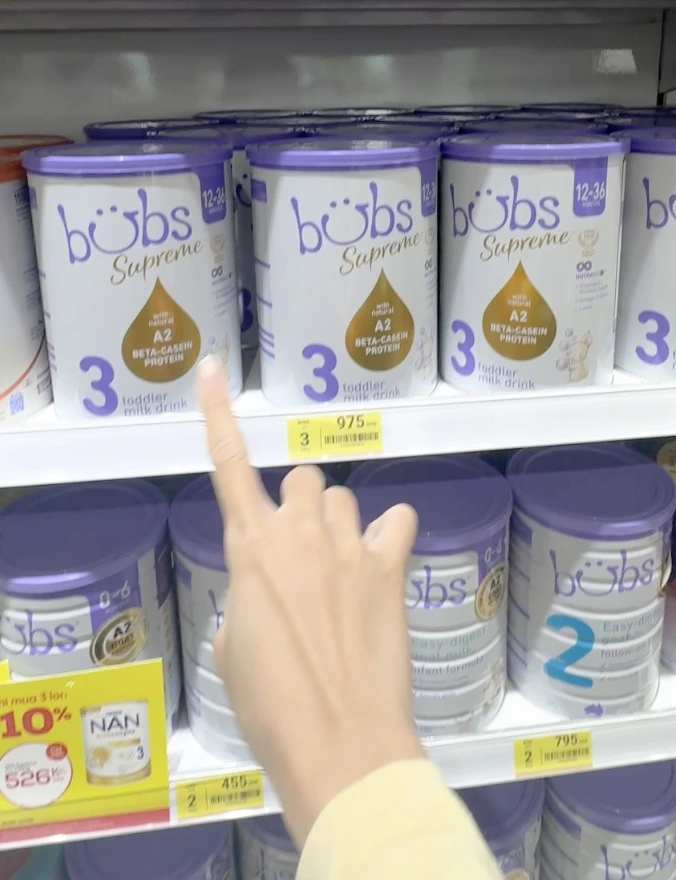 Sữa tiền nào của nấy, đạm A2 giúp bé tiêu hoá tốt