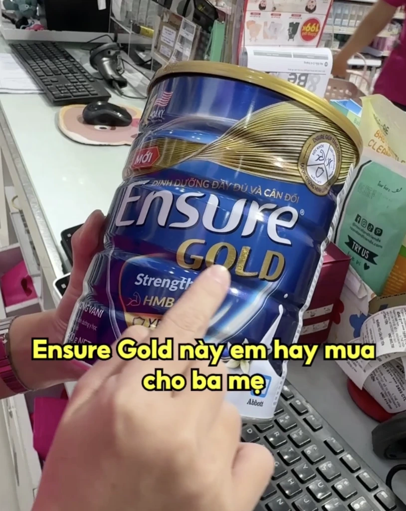 Tụi em có bán Sữa cho người lớn tuổi nữa nhen mom ơi