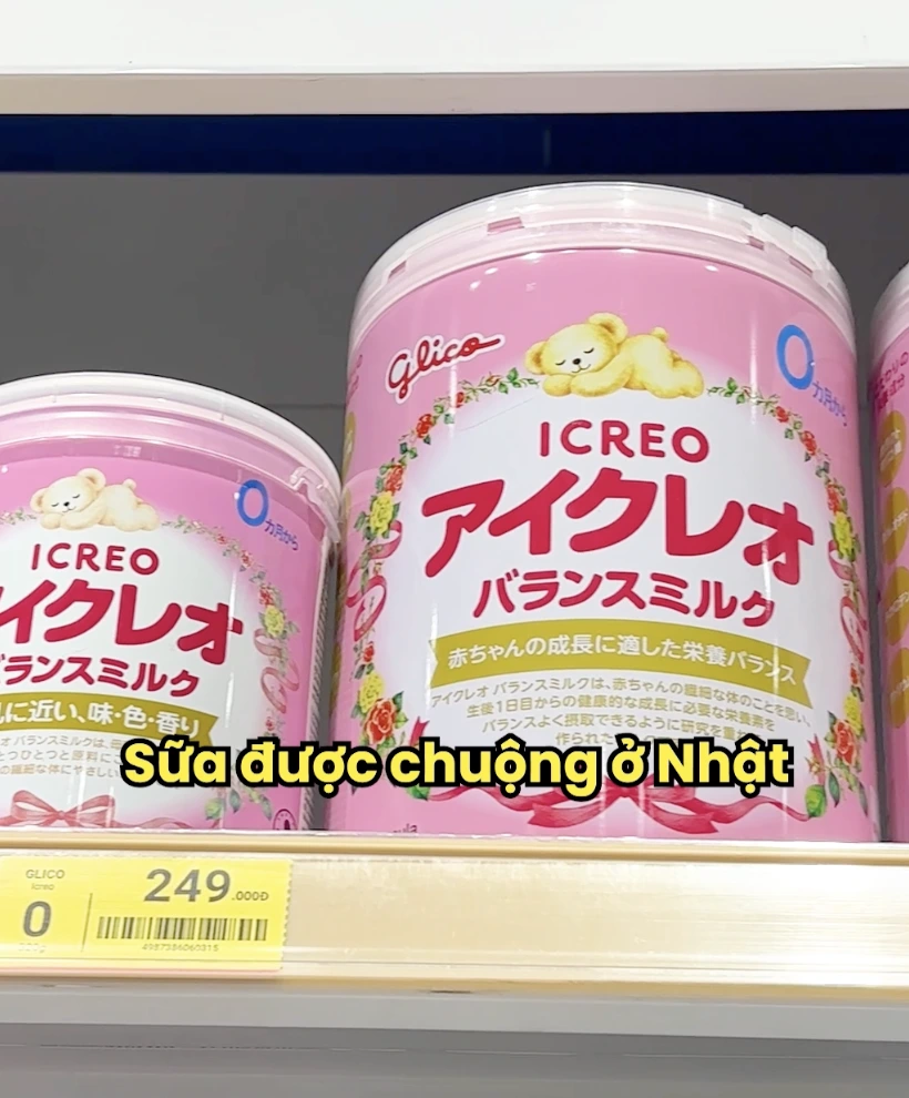 Sữa siêu được chuộng ở Nhật thiên về tiêu hoá và đề kháng