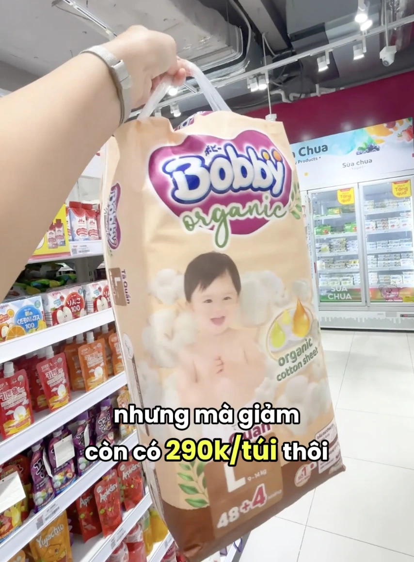Mua tã tặng tã không thể thiếu Bobby các mom ơi