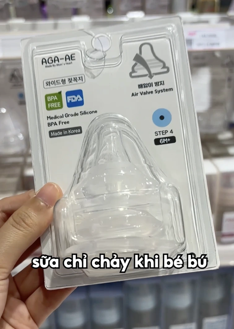 Nên tham khảo tăng size núm ty cho các con nhen 