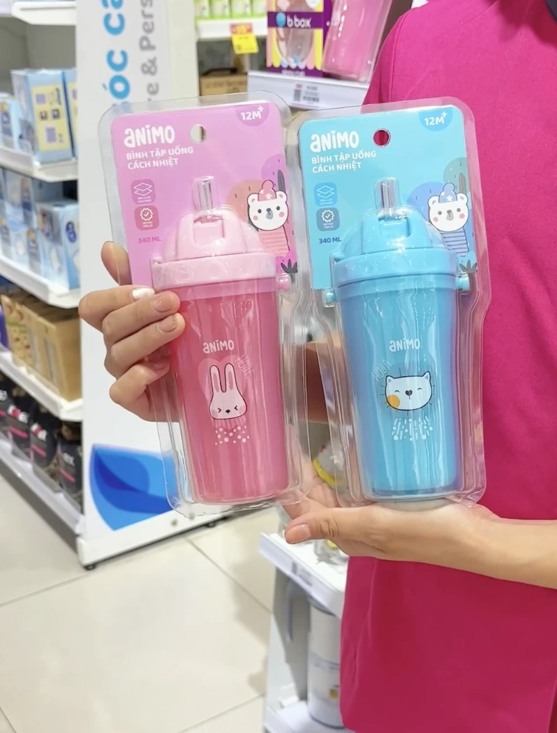 Bình tập uống cách nhiệt của Animo