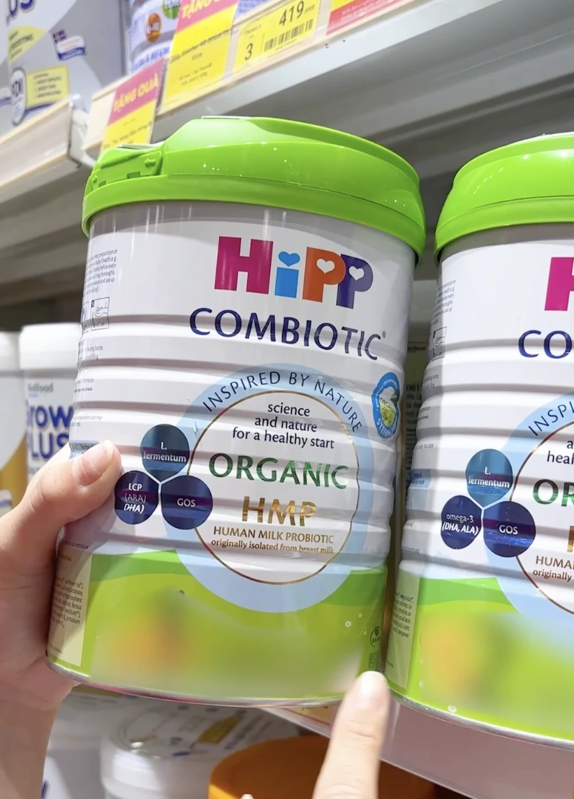 Sữa Hipp Organic được chứng nhận từ liên minh Châu Âu