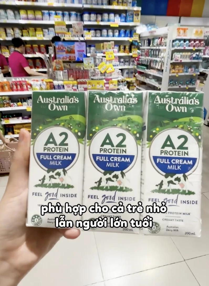 Sữa nguyên kem A2 này rất là đáng thử luôn