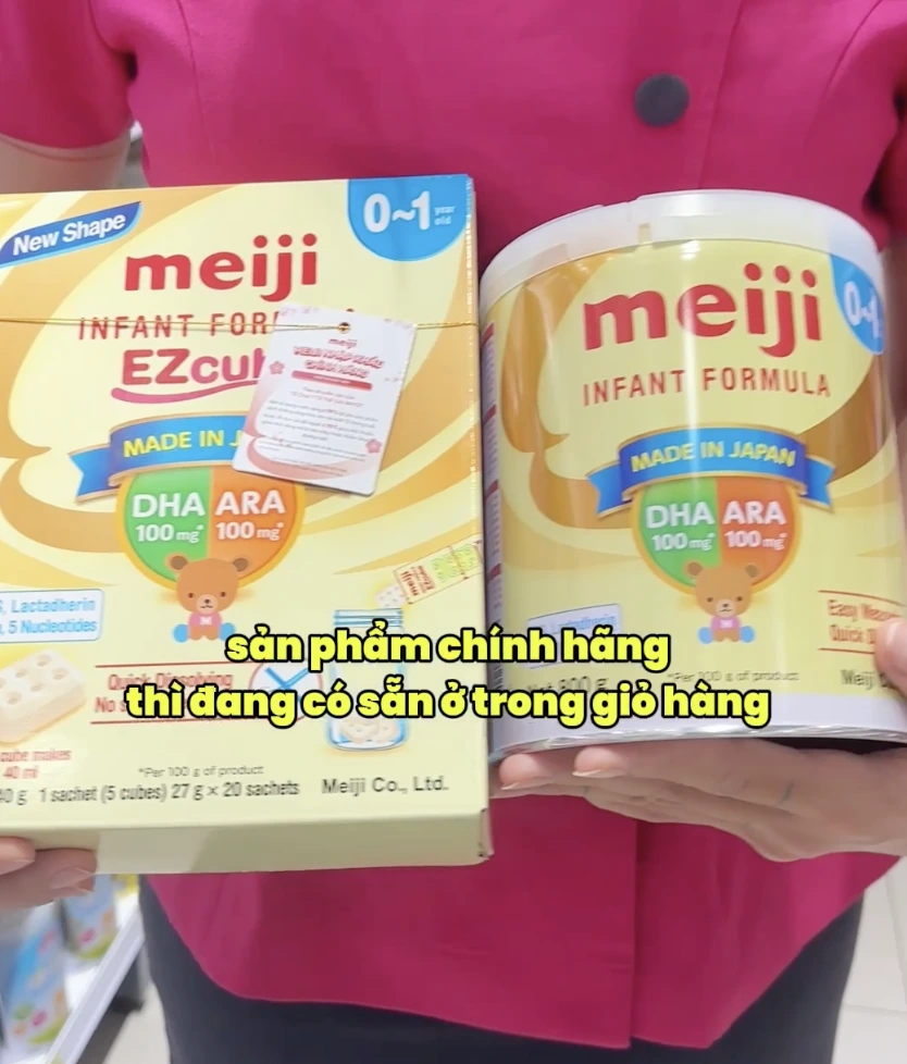 Meiji dòng nhập khẩu, sản xuất tại Nhật và theo công nghệ Nhật