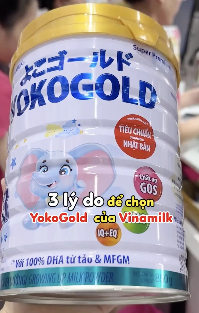 3 lý do chọn Yoko Gold của Vinamilk