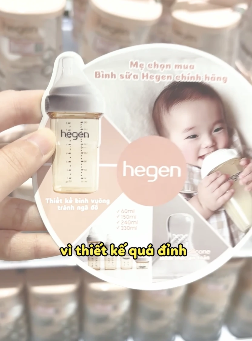 Hegen, tượng đài bình sữa trong lòng các mom