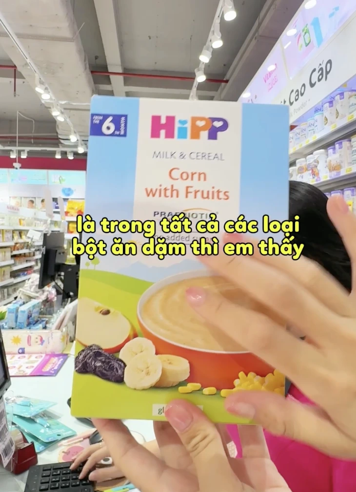 Bột ăn dặm HiPP hoàn toàn là bột gạo organic hữu cơ