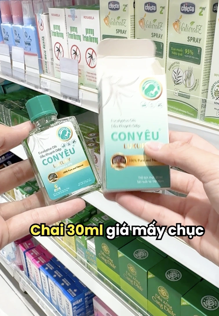 Dầu khuynh diệp Con Yêu Luxury