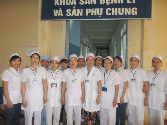 Đội ngũ bác sĩ khoa sản (Nguồn: Internet)