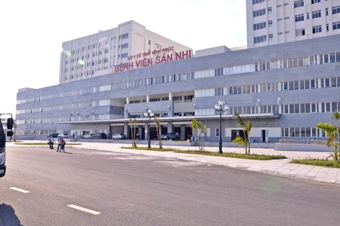 Bệnh viện Sản - Nhi Vĩnh Phúc cơ sở mới (Nguồn: Bệnh viện Sản - Nhi Vĩnh Phúc)