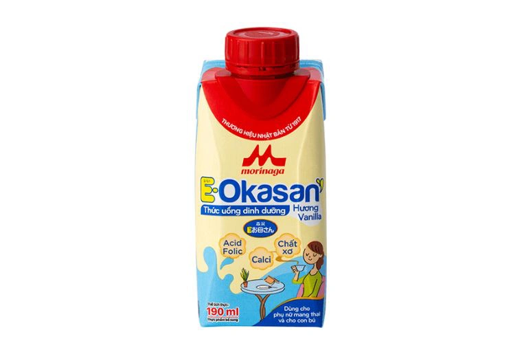 sữa morinaga okasan pha sẵn tiện lợi